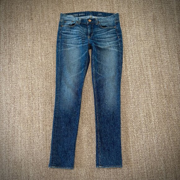 J. Crew Downtown Skinny Jeans, 28R - Picture 2 of 10